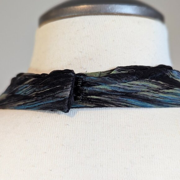 NWT 100% Silk New With Tags Gown Bohemian size 8 / 10 - Picture 8 of 15